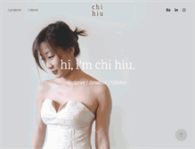 Tablet Screenshot of chihiu.com